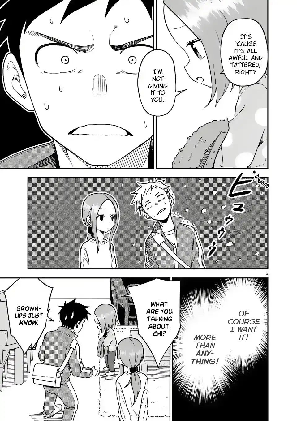 Karakai Jouzu no (Moto) Takagi-san Chapter 165 5